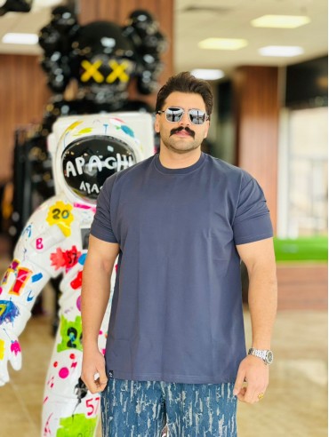 تیشرت ساده ماکان سایز بزرگ  کد 3381